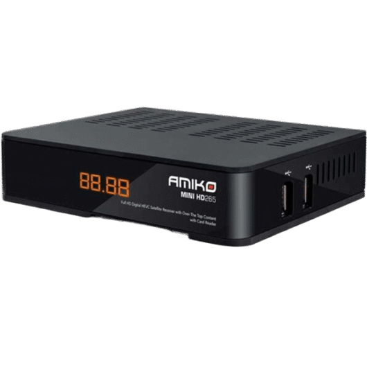 Amiko Mini HD265 + 1 Ano SAT